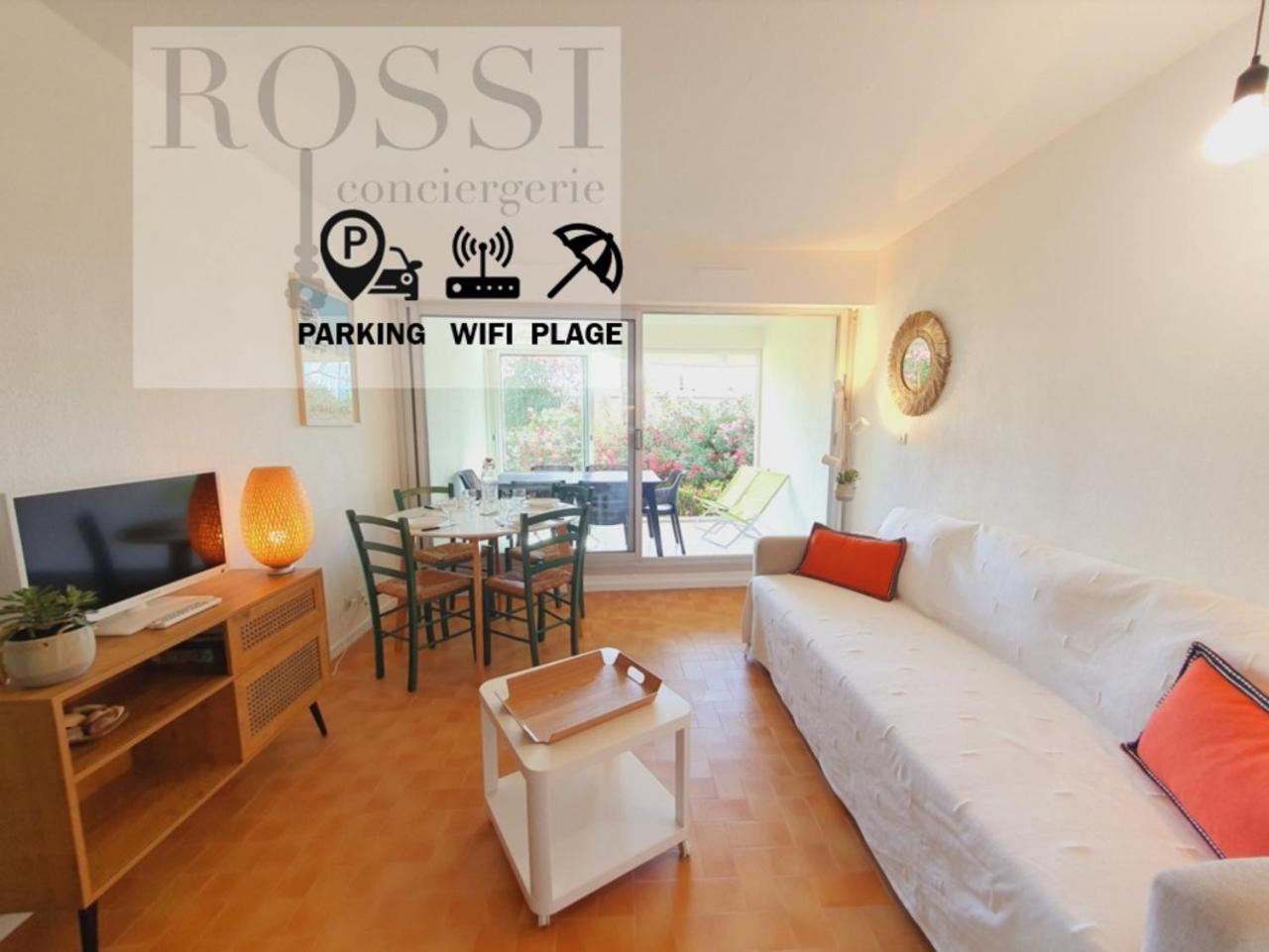 T2 Traversant Familial Cap Sud Parking Plages - Rossiconciergerie - Linge En Option Ла-Гранд-Мот Экстерьер фото
